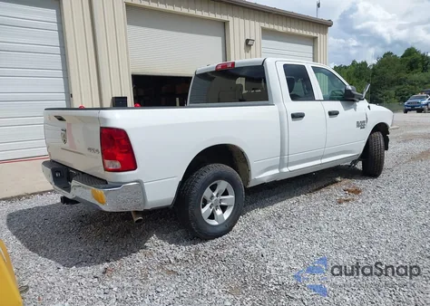 2020 Ram 1500 Classic Tradesman Quad Cab 4X4 6'4 Box from USA, damaged, VIN 1C6RR7FG4LS129921